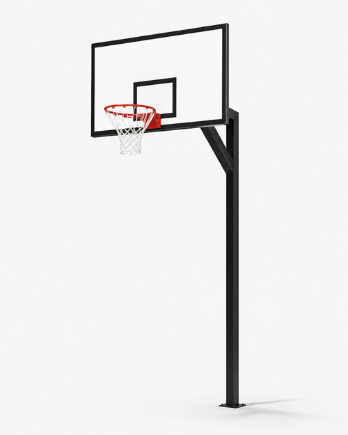 Fiksna košarkaška konstrukcija sa tablom 120×90 cm